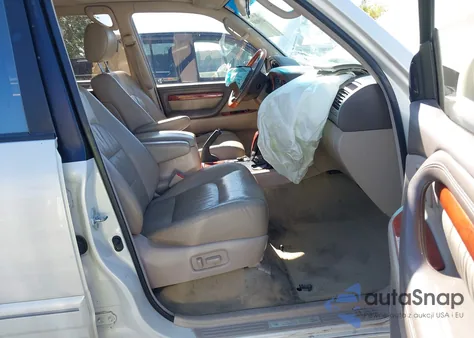 2000 Lexus Lx 470 из США, поврежденный, VIN JT6HT00W4Y0097592